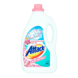 ATTACK LIQ DET PLUS SOFTENER 1X3600G