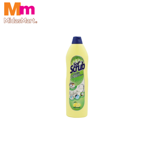 SOFSCRUB DEEP ACTION LEMON CREAM (500ML)