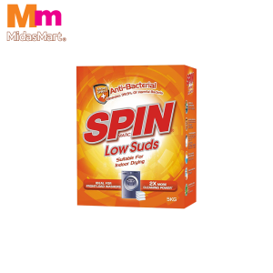 SPIN LOW SUDS ANTI-BACTERIAL DETERGENT (5KG)