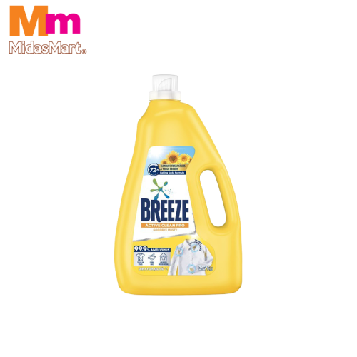 BREEZE LIQUID DETERGENT GOODBYE MUSTY ANTI-BACTERIAL (3.6KG)
