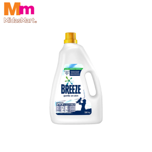 BREEZE LIQUID DETERGENT GENTLE ON SKIN (3.6KG)