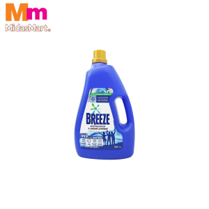 BREEZE LIQUID DETERGENT ANTI-BACTERIAL & COLOUR PROTECT (3.6KG)