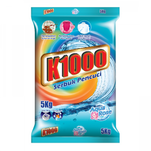 K1000 DET PWD AQUA ROSE 1X5KG