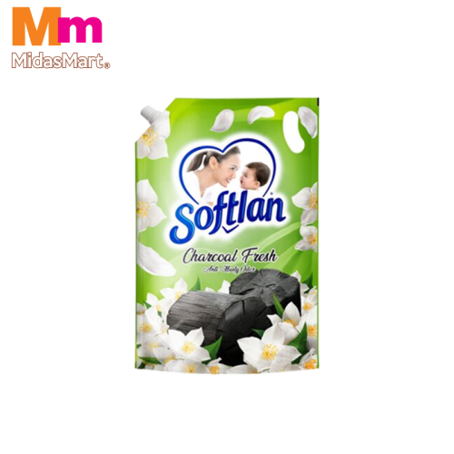 SOFTLAN CONCENTRATED FABRIC SOFTENER - CHARCOAL FRESH REFILL