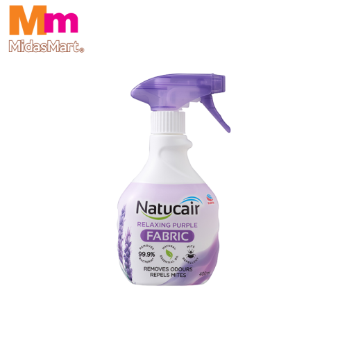 NATUCAIR FABRIC SPRAY - RELAXING PURPLE (400ML)