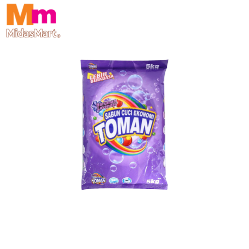 TOMAN LAVENDER POWDER DETERGENT (5KG)