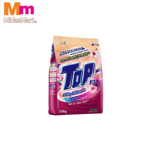 TOP POWDER DETERGENT SILKY MIRACLE (3.6KG)