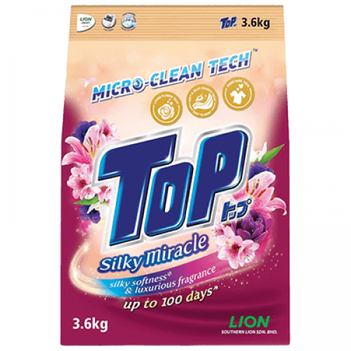 TOP DET PWD SILKY MIRACLE 1X3.6KG