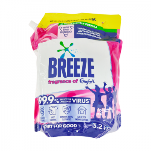 BREEZE LIQ DET FRAG W COMF REF 1X3.2KG