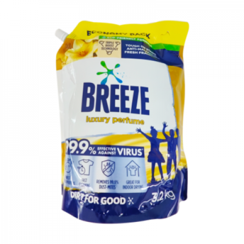 BREEZE LIQ DET LUX PERFUME REF 1X3.2KG 