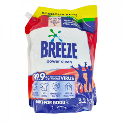 BREEZE LIQ DET PWR CLEAN REF 1X3.2KG  