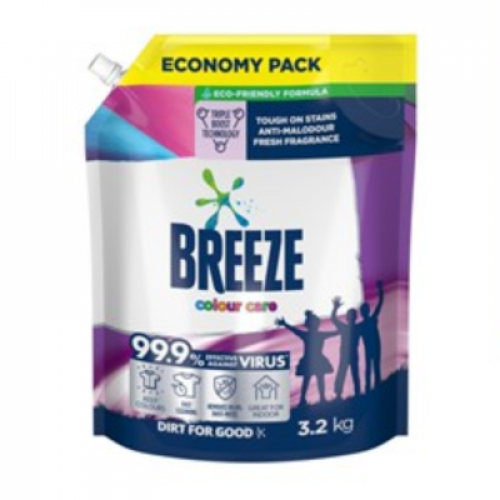 BREEZE LIQ DET COLOUR CARE REF 1X3.2KG  