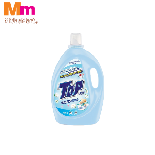 TOP CONCENTRATED LIQUID DETERGENT - GENTLE CARE (3.6KG)