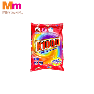 K1000 LEMON BLOOM DETERGENT POWDER - JUMBO (2.5KG)
