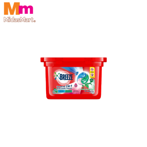 BREEZE 3-IN-1 LIQUID DETERGENT CAPSULES - LAVENDER (210G)