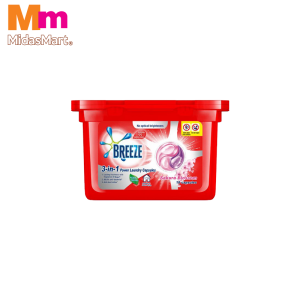 BREEZE 3-IN-1 SAKURA LAUNDRY CAPSULES (210G)