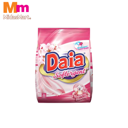 DAIA POWDER DETERGENT + SOFTENER - SAKURA BLOOM POUCH (2.2KG
