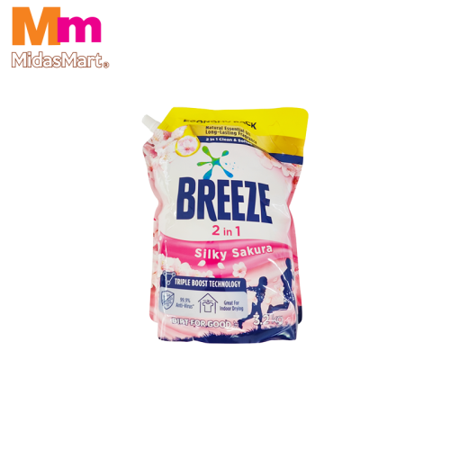 BREEZE SILKY SAKURA LIQUID - VALUE SIZE (3.2KG)