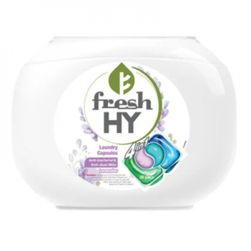 FRESH HY LAUN CAPSUL 4IN1 LAVENDER 1X28'S