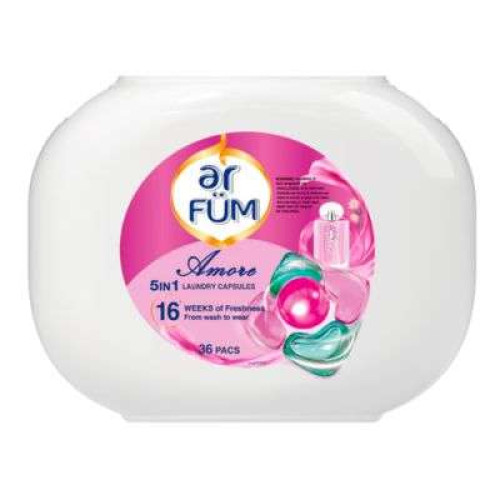 AR FUM 5IN1 LAUN CAPSUL AMORE 1X36'S