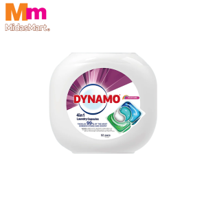 DYNAMO 4-IN-1 COLOR CARE LAUNDRY CAPSULES (52'S)