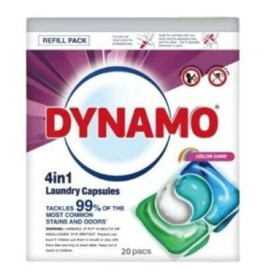 DYNAMO 4IN1 CAPSULES CLR CARE REF 1X20'S