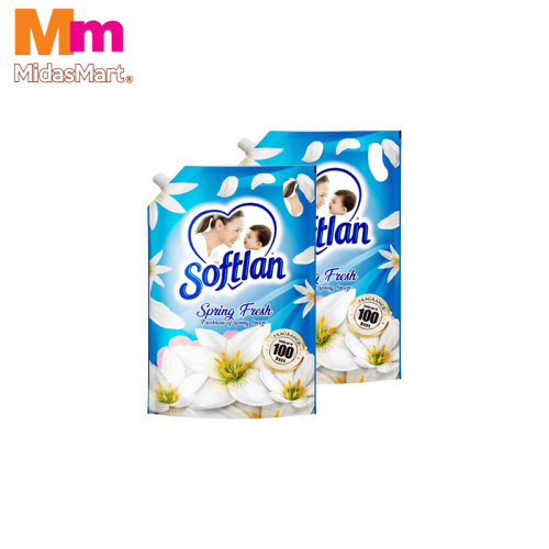 SOFTLAN SPRING FRESH REFILL TWIN PACK (2 X 1.6L)
