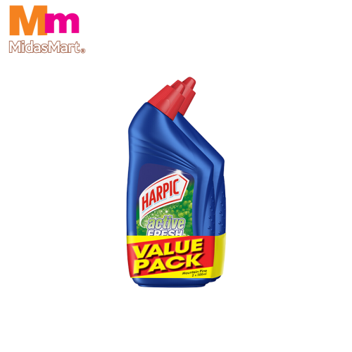 HARPIC LIQUID TOILET CLEANER MOUNTAIN PINE - TWIN PACK (2X50