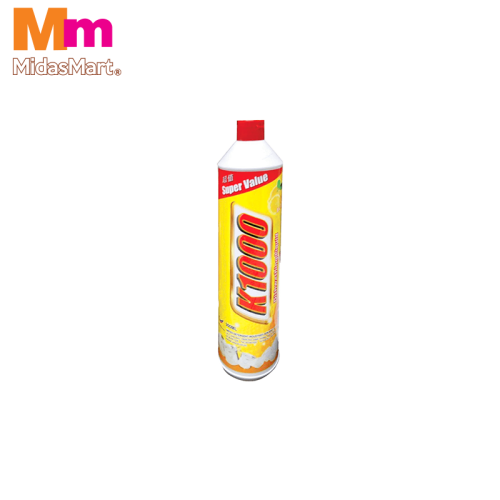 K1000 LEMON DISHWASHING LIQUID (900ML)