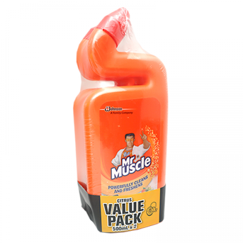 MR.MUSCLE TOILET T/P CITRUS 1X2X500ML