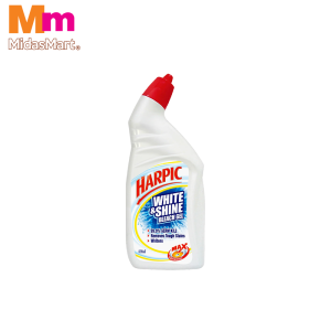 HARPIC TOILET BOWL CLEANER WHITE & SHINE BLEACH (500ML)