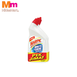 HARPIC TOILET BOWL CLEANER WHITE & SHINE BLEACH - TWIN PACK 
