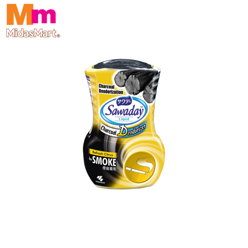 SAWADAY CHARCOAL CITRUS DEODORIZER REFILL (350ML)