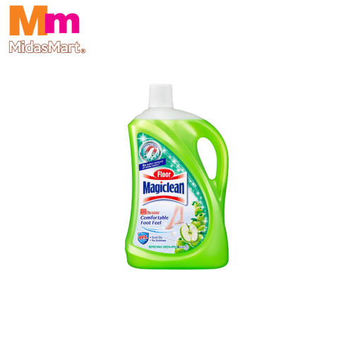 MAGIC CLEAN GREEN APPLE FLOOR CLEANER (2L)