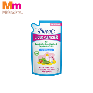 PUREEN LIQUID CLEANSER - MINT REFILL (600ML)