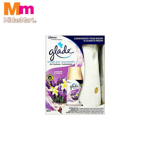 GLADE AUTOMATIC 3-IN-1 LAVENDER & VANILLA REFILL (175G)