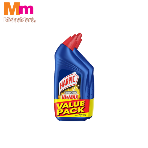 HARPIC POWER PLUS TOILET BOWL CLEANER - TWIN PACK (2X450ML)