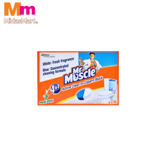 MR. MUSCLE IN-TANK TOILET BLOCKS (6 X 38G)
