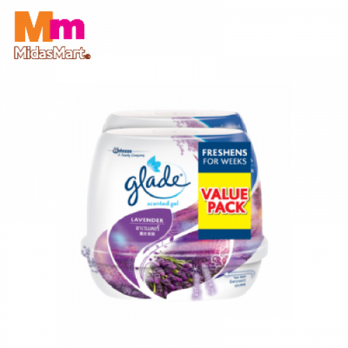 GLADE SCENTED GEL TP LAVENDER 1X2X180G