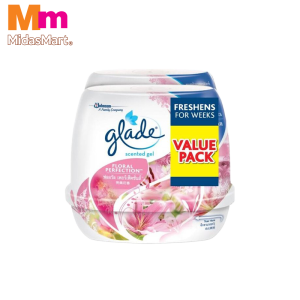 GLADE SCENTED GEL AIR FRESHENER FLORAL PERFECTION - TWIN PAC