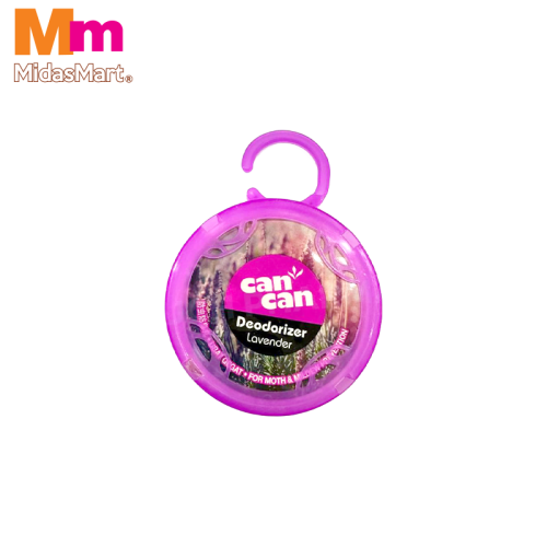 CAN CAN DEODORIZER & MOTH REPELLENT - LAVENDER (100G)