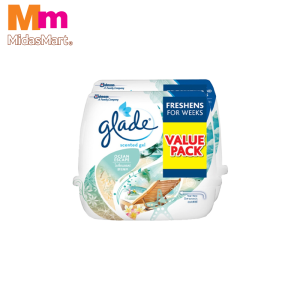 GLADE SCENTED GEL AIR FRESHENER OCEAN ESCAPE - TWIN PACK (2X