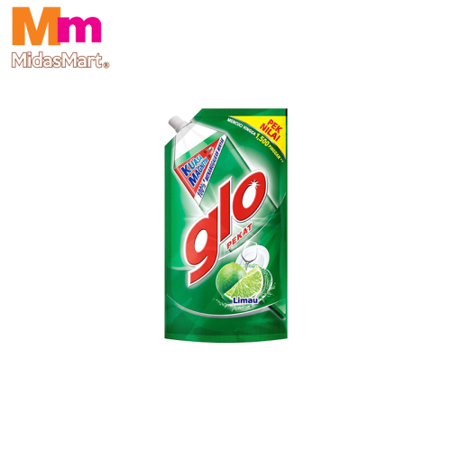 GLO ACTIVE FOAM DISHWASHING LIQUID REFILL - REFRESHING LIME 