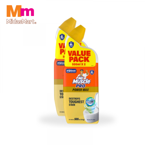 MR MUSCLE POWER MAX DESTROY TOUGHEST STAIN 2x500M MR MUSCLE POWER MAX DESTROY TOUGHEST STAIN 2x500M