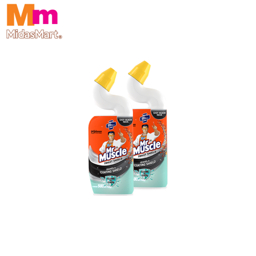 MR. MUSCLE TOILET SHIELD TWIN PACK (2 X 500ML)