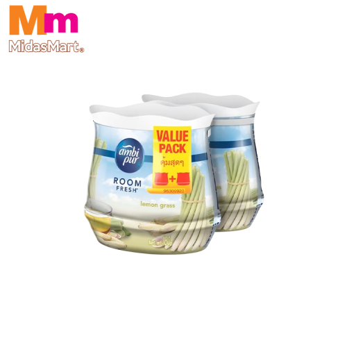 AMBI PUR GEL FRESH AIR FRESHENER LEMONGRASS - TWIN PACK (2X1