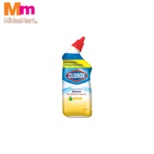 CLOROX LEMON TOILET BOWL BLEACH (500ML)