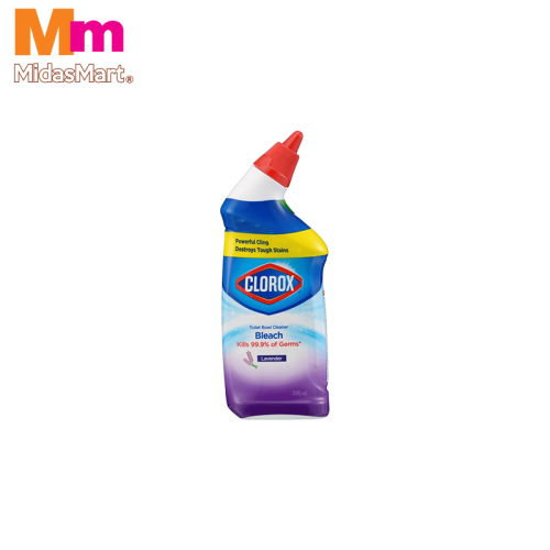 CLOROX LAVENDER TOILET BOWL BLEACH (500ML)