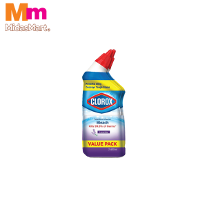 CLOROX LAVENDER TOILET BLEACH TWIN PACK (2 X 500ML)