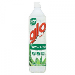 GLO D/WASH LIQ PURE & CLR A/VERA 1X800ML